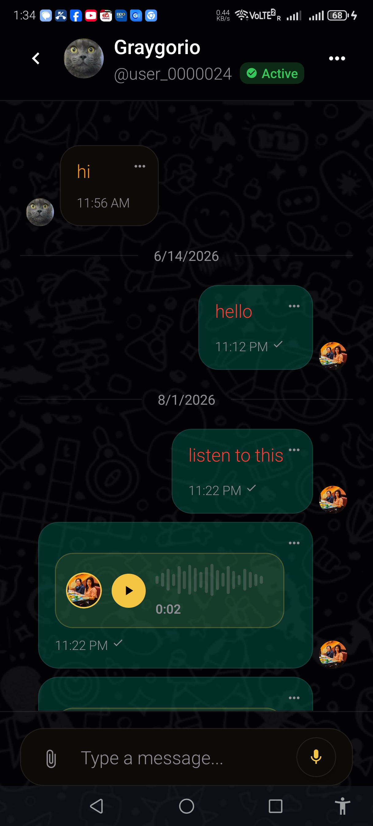Secure Messaging app preview